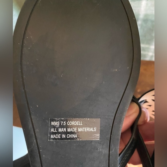 Dolce Vita Cordell faux leather slides size 7.5 - Picture 4 of 4